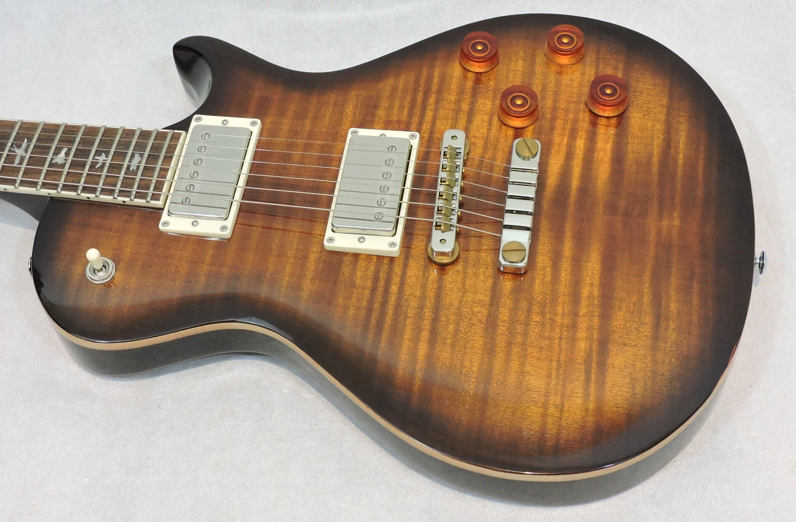 PRS SE McCarty 594 Single Cut Black Gold Burst - Image 3